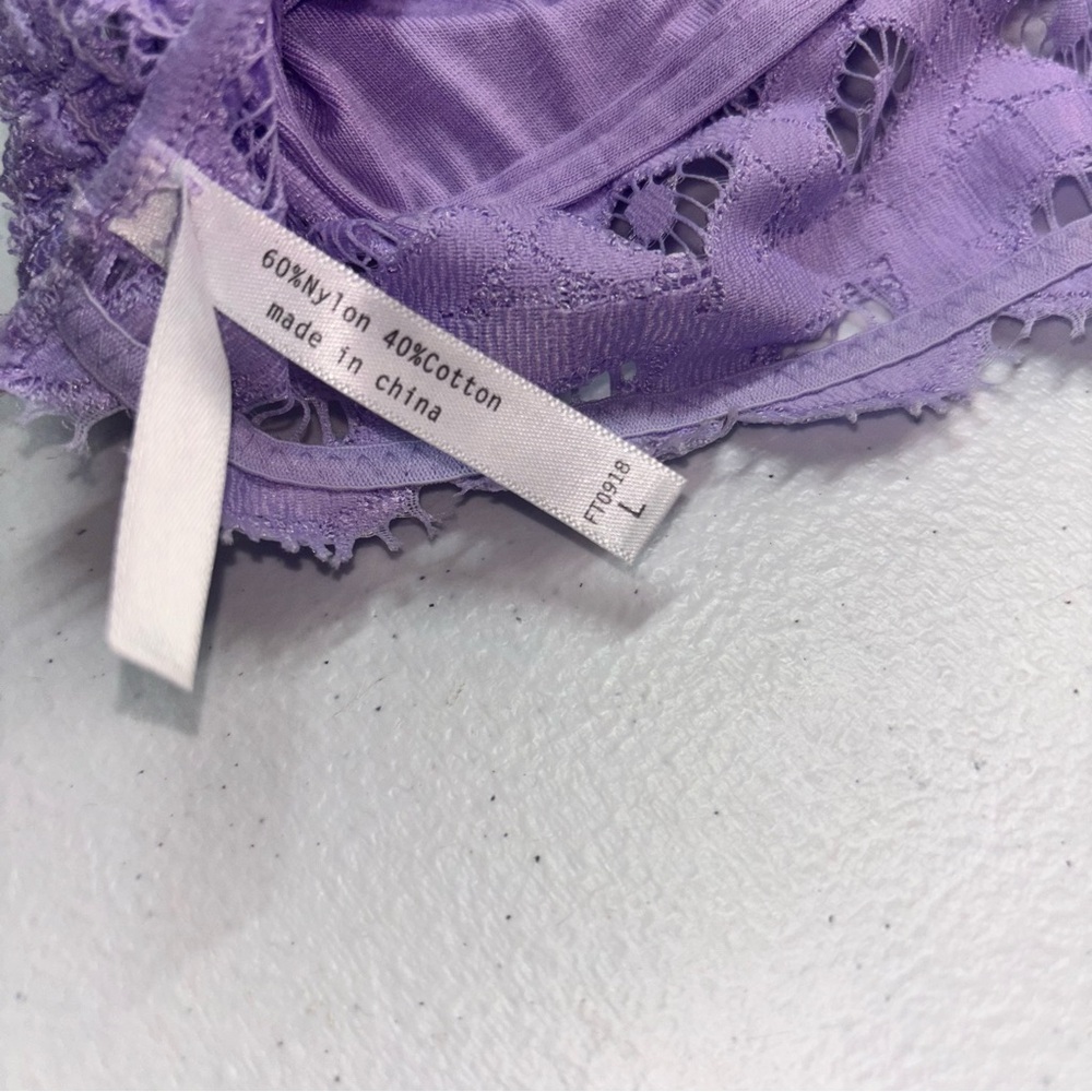 Lavender Lace Bralette - Picture 11 of 11